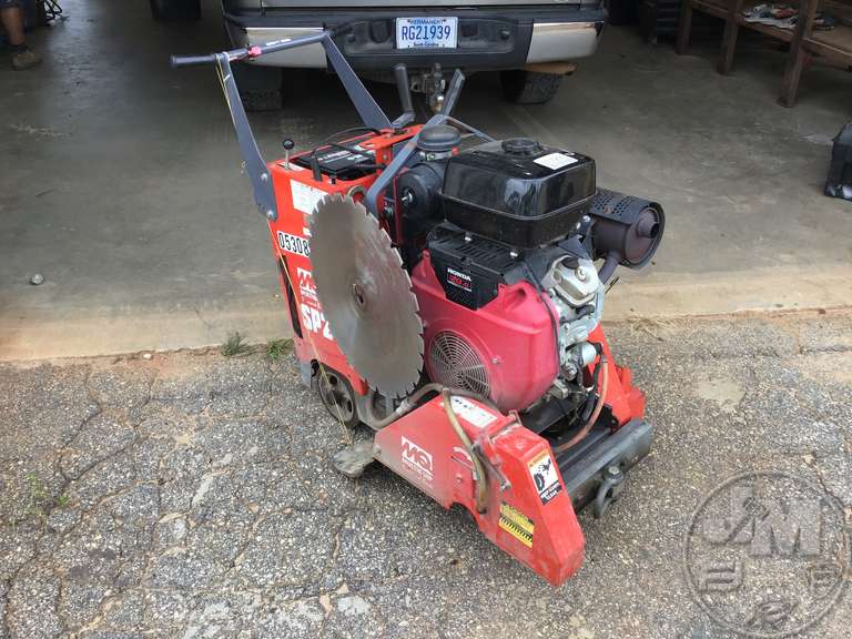 MULTIQUIP SP2 SELF PROPELLED CONCRETE SAW SAW Jeff Martin Auctioneers