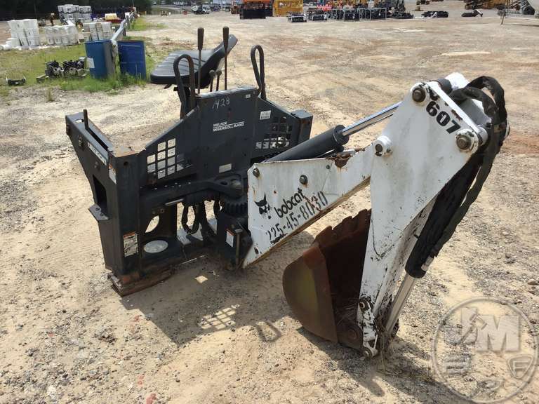 BOBCAT 607 BACKHOE ATTACHMENT SN 775002055 Jeff Martin Auctioneers, Inc.