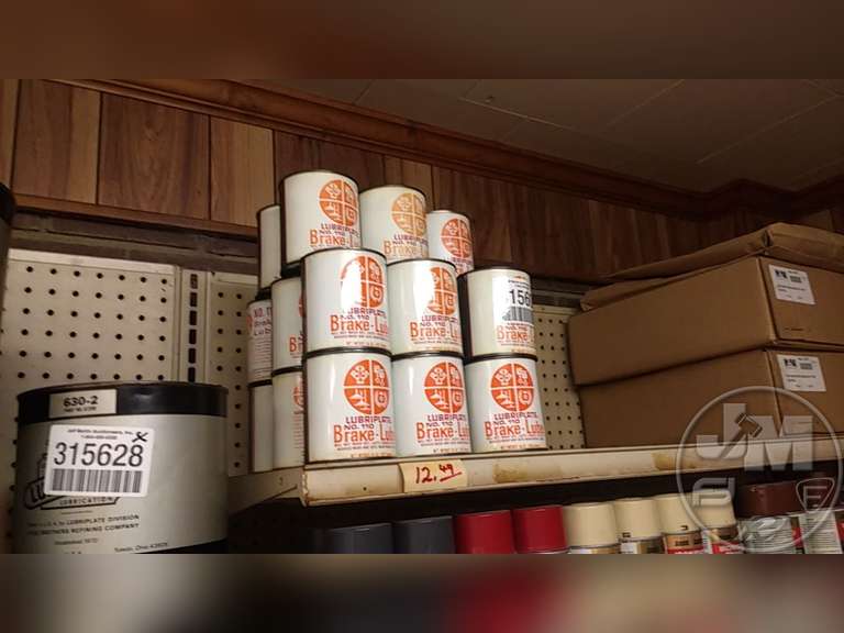 QTY OF LUBRIPLATE NO 110 BRAKE LUBE Jeff Martin Auctioneers, Inc.