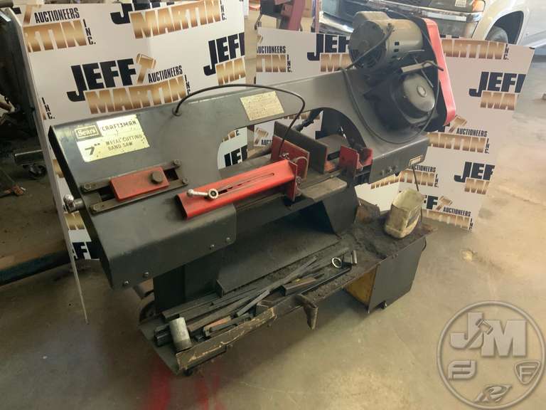CRAFTSMAN 7” METAL CUTTING BAND SAW Jeff Martin Auctioneers, Inc.