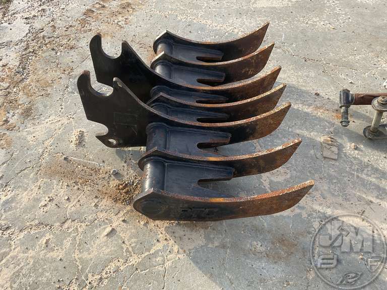 KUBOTA KX057 DEBRIS RAKE, QC - Jeff Martin Auctioneers, Inc.