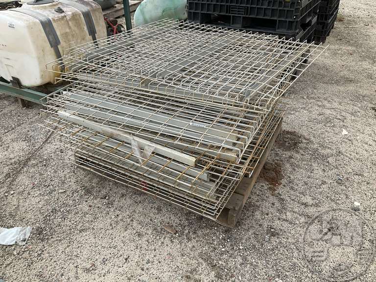 PALLET RACKING. QUANTITY= 15 RACKS Jeff Martin Auctioneers, Inc.