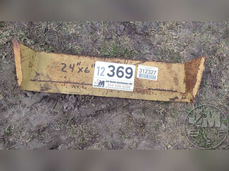 24" X 6" WELD ON CUTTING EDGE FOR BACKHOE BUCKET Jeff Martin