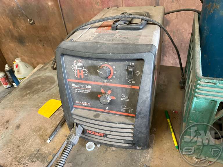 HOBART HANDLER 140 140 PORTABLE WELDER SN MA271608Y Jeff Martin