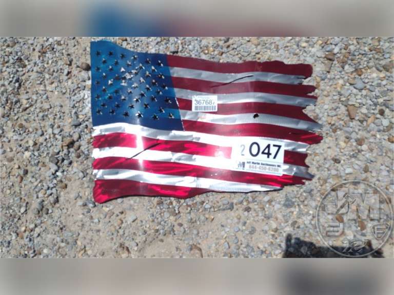 METAL USA FLAG Jeff Martin Auctioneers, Inc.