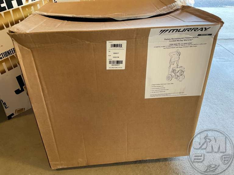 MURRAY PRESSURE WASHER - Jeff Martin Auctioneers, Inc.