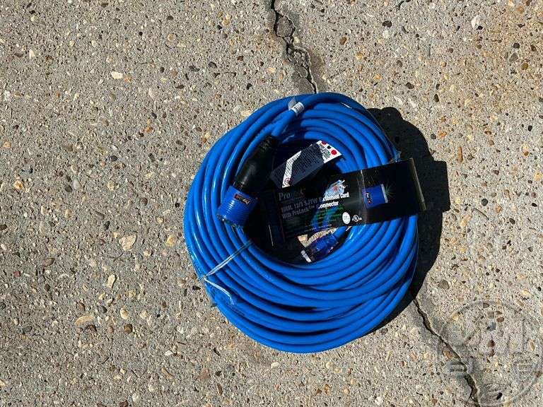 CENTURY PROLOCK 100’ EXTENSION CORD Jeff Martin Auctioneers, Inc.