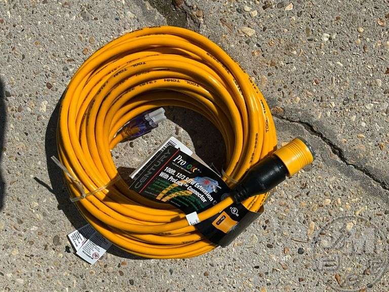 CENTURY PROLOCK 100’ EXTENSION CORD Jeff Martin Auctioneers, Inc.