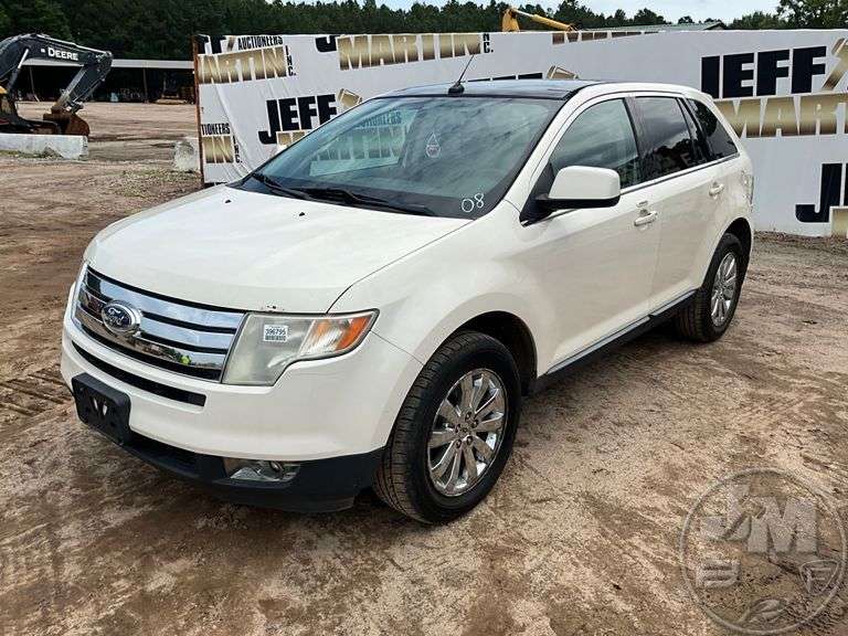 2008 FORD EDGE VIN 2FMDK49C28BA93805 Jeff Martin Auctioneers, Inc.