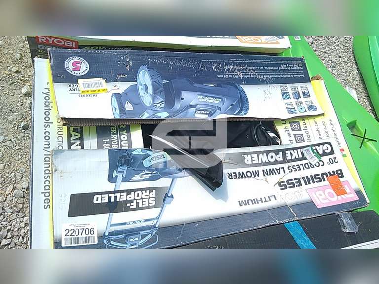 RYOBI PUSH MOWER - Freije & Freije Auctioneers