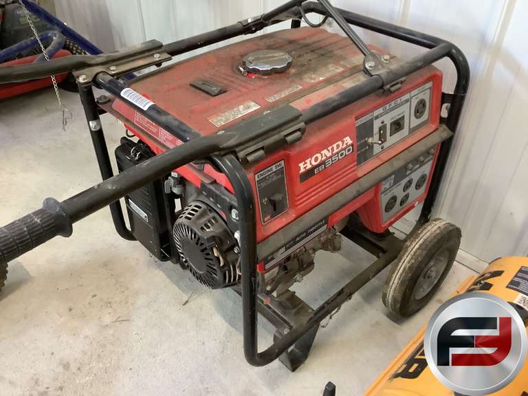 HONDA EB3500X WATTS 3500 PORTABLE GENERATOR - Freije & Freije Auctioneers