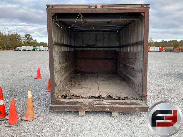 8X8X16 BOX FOR CARGO TRUCK OR STORAGE Freije & Freije Auctioneers