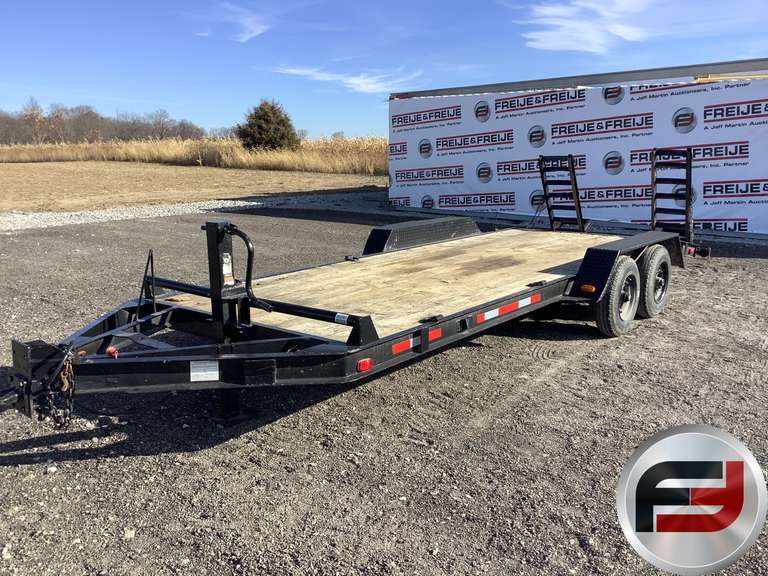 1990 HURST CAR HAULER TRAILER 6'6"X20' VIN 1H9T31626L1057B77 Freije