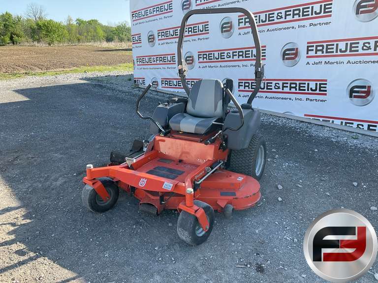 HUSQVARNA MZT 61 ZERO TURN SN 042115B002839 Freije & Freije Auctioneers