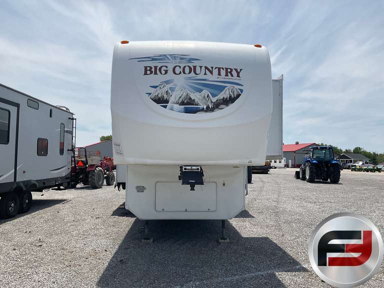 2008 HEARTLAND RV 3250TS BIG COUNTRY VIN 5SFGF32218E010965 FIFTH WHEEL