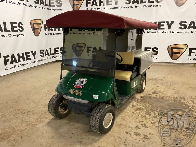 EZ GO OASIS BEVERAGE CART A38913 Fahey Sales Auctioneers & Appraisers