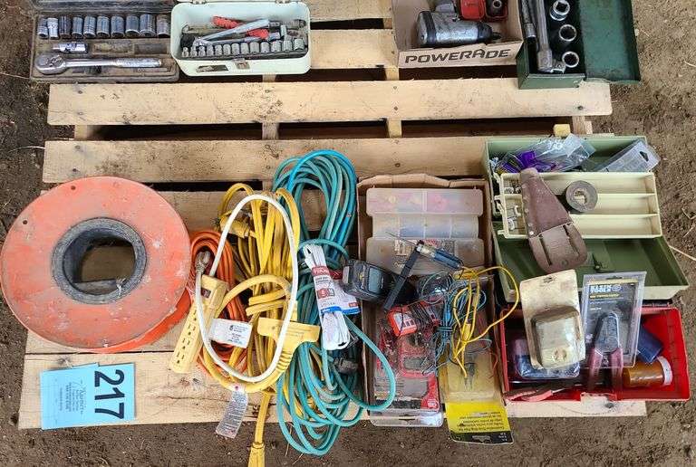 lot of Electrical items Kramer Auction LLC