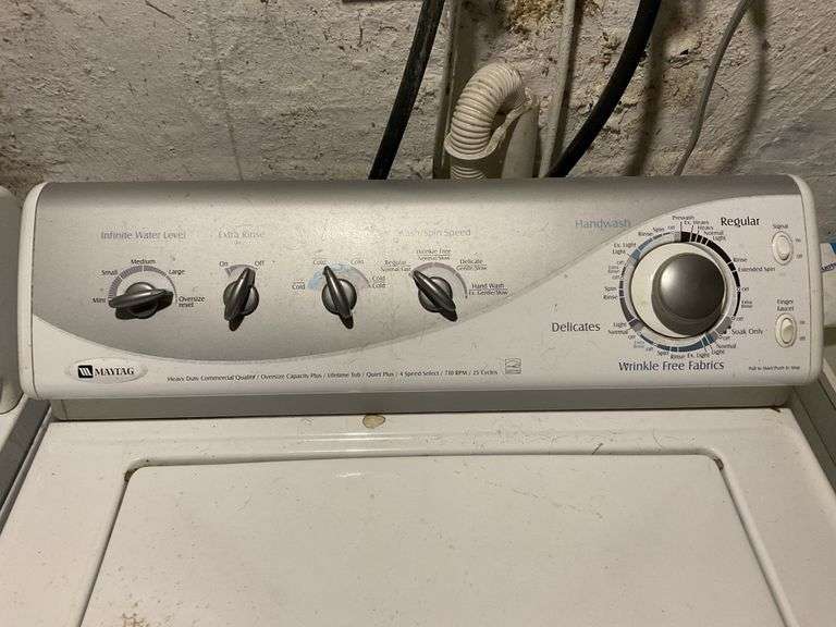 Maytag heavy duty commercial quality washer Legacy Auction Company