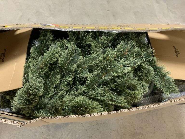 7.5 ft Christmas tree Legacy Auction Company