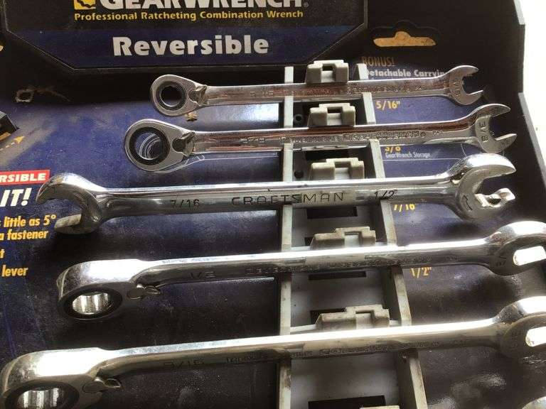 Gear wrench ratchet wrenches Legacy Auction Company
