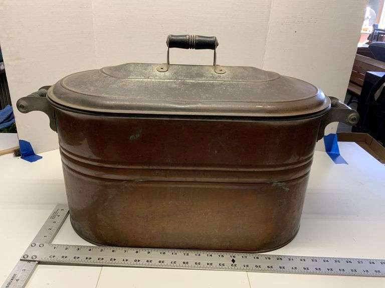 Copper boiler Legacy Auction Company