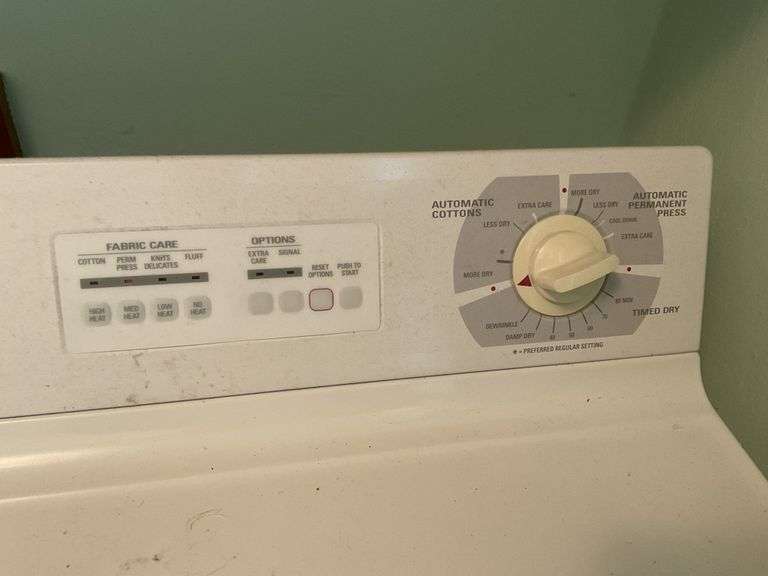 General electric profile dryer Legacy Auction Company