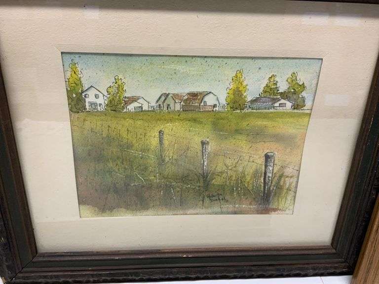 Two farm Themed Prints Legacy Auction Company