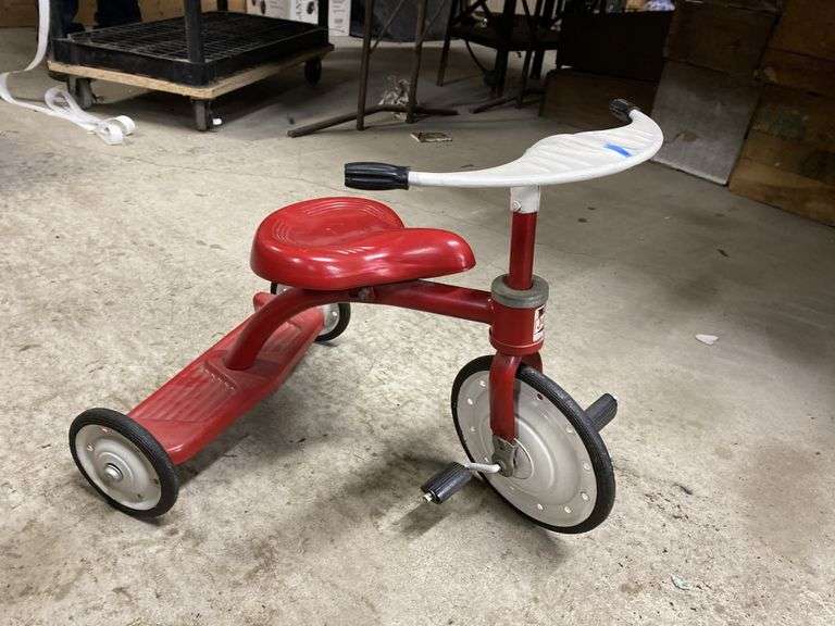 AMF Junior tricycle, 18 inches tall. Legacy Auction Company