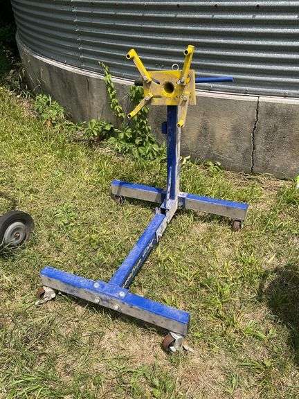 Goodyear racing folding engine stand - Legacy Auction Company