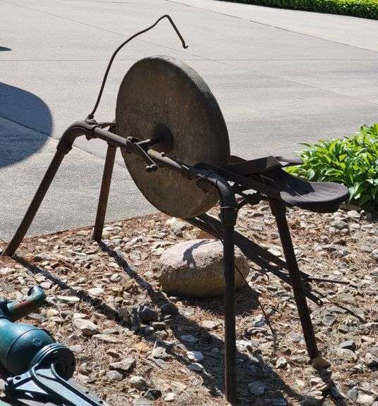 Stone Grinding Wheel Pedal Operated at Paul Sackett blog