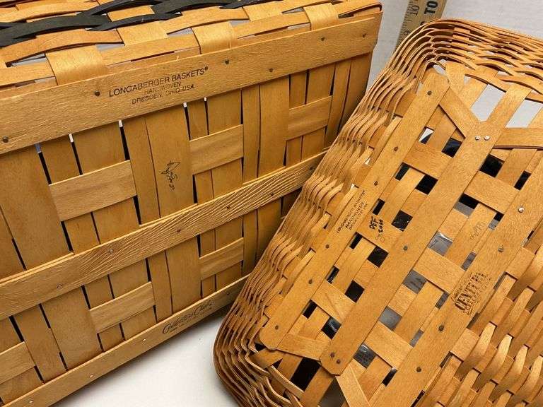 Longaberger collectors edition baskets, 2000, Legacy Auction Company