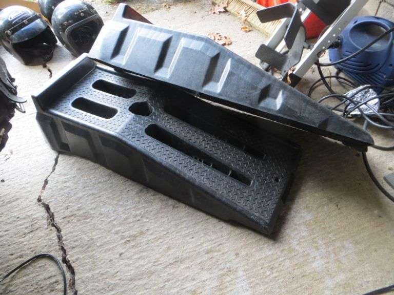 Plastic Car Ramps Lambrecht Auction, Inc.