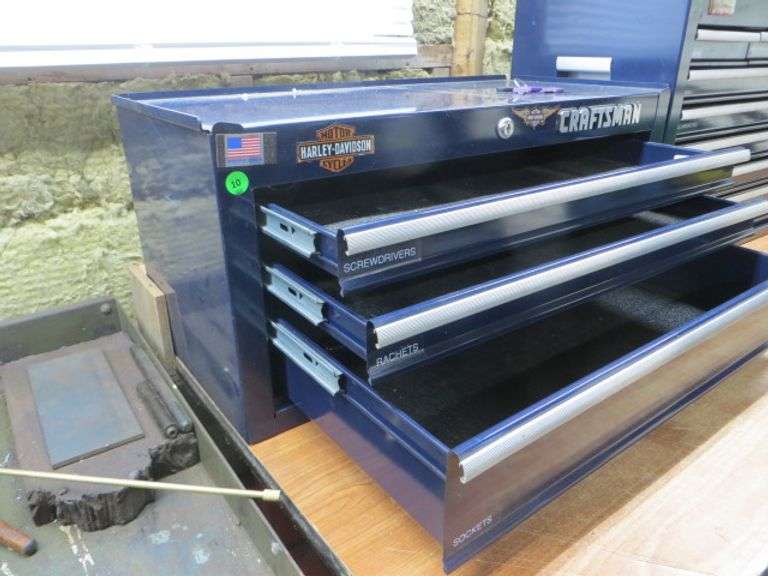 Craftsman Mid Tool Box 3 Drawer Lambrecht Auction, Inc.