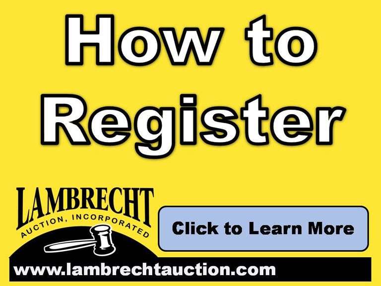How To Register Lambrecht Auction, Inc.