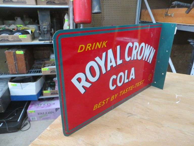 Royal Crown Cola Sign Lambrecht Auction, Inc.