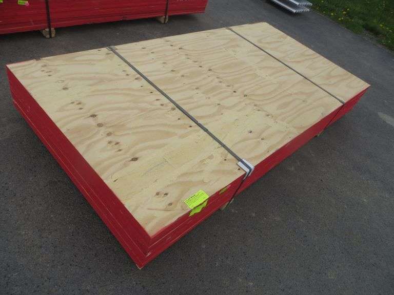 CDX Plywood 3/4" x 48" x 96" Lambrecht Auction, Inc.