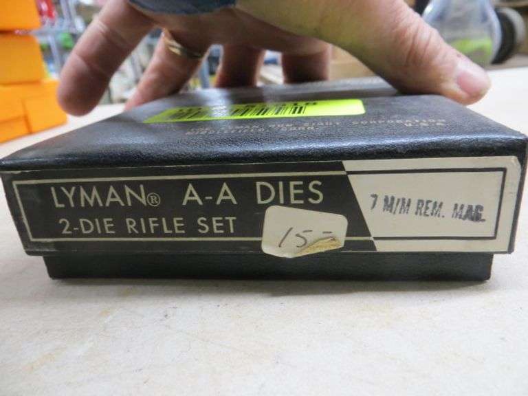 Reloading Dies Lyman 7MM Rem Mag Lambrecht Auction, Inc.