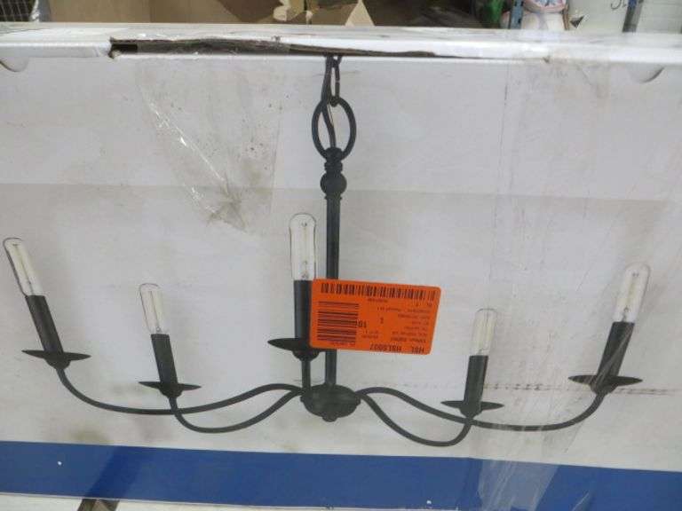 Progress Lighting Pacolet Collection Chandelier Lambrecht Auction, Inc.