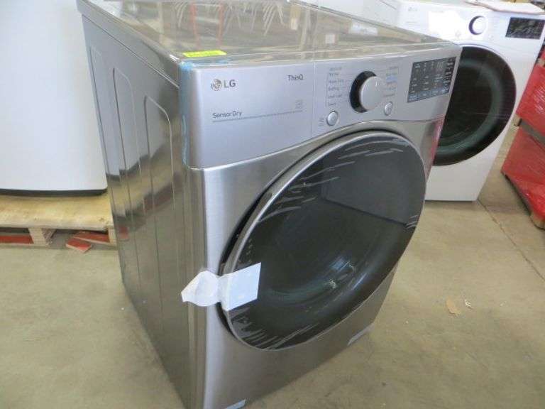 LG 27" Smart Gas Dryer 7.4 cu. Ft. Mod DLG3601V Lambrecht Auction, Inc.