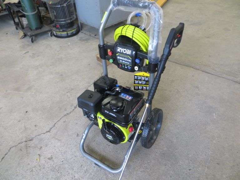 Ryobi 2900 PSI Gas Pressure Washer - Lambrecht Auction, Inc.