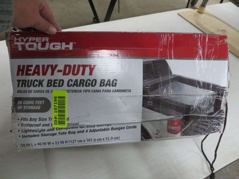 Hyper Tough Heavy Duty Truck Bed Cargo Bag Lambrecht Auction, Inc.