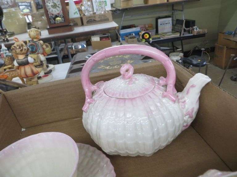 Irish Belleek Tea Set Lambrecht Auction, Inc.