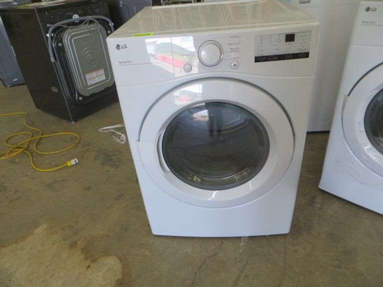 LG Front Load Gas Dryer Model DLG3401W Lambrecht Auction, Inc.