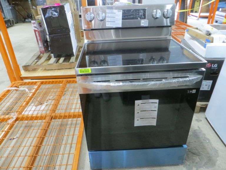 LG Electric Stove Model LREL6323S Lambrecht Auction, Inc.