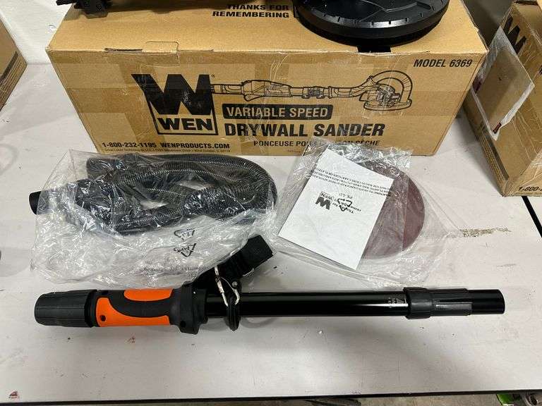 Wen Variable Drywall Sander Lambrecht Auction, Inc.