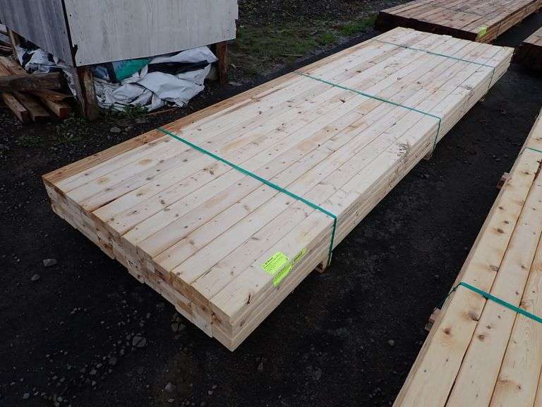 SPF Dimensional Lumber 2"x4"x12' Lambrecht Auction, Inc.