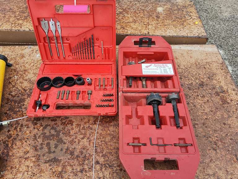 Milwaukee & Craftsman hole saw & forstner bits (not complete) Lindsay