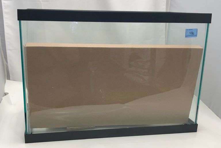Tetra 20 gallon glass aquarium starter kit Lexington Online Auction