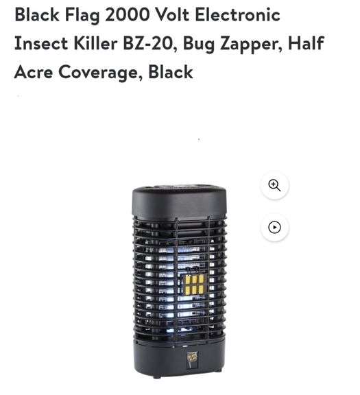 Black Flag 1/2 Acre Bug Zapper 2000V - Lexington Online Auction