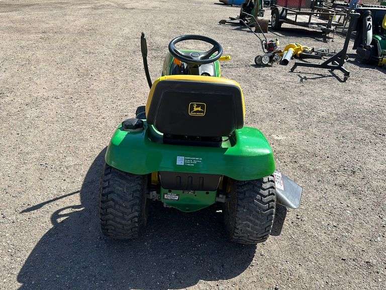 John Deere LT155 Riding Lawn Mower - Lee Real Estate & Auction Service